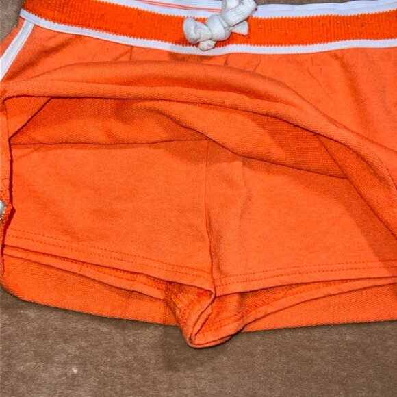 Vintage Swak Women Medium Orange‎ White Mini Sporty Tennis A-Line Skort (B) - Picture 6 of 7